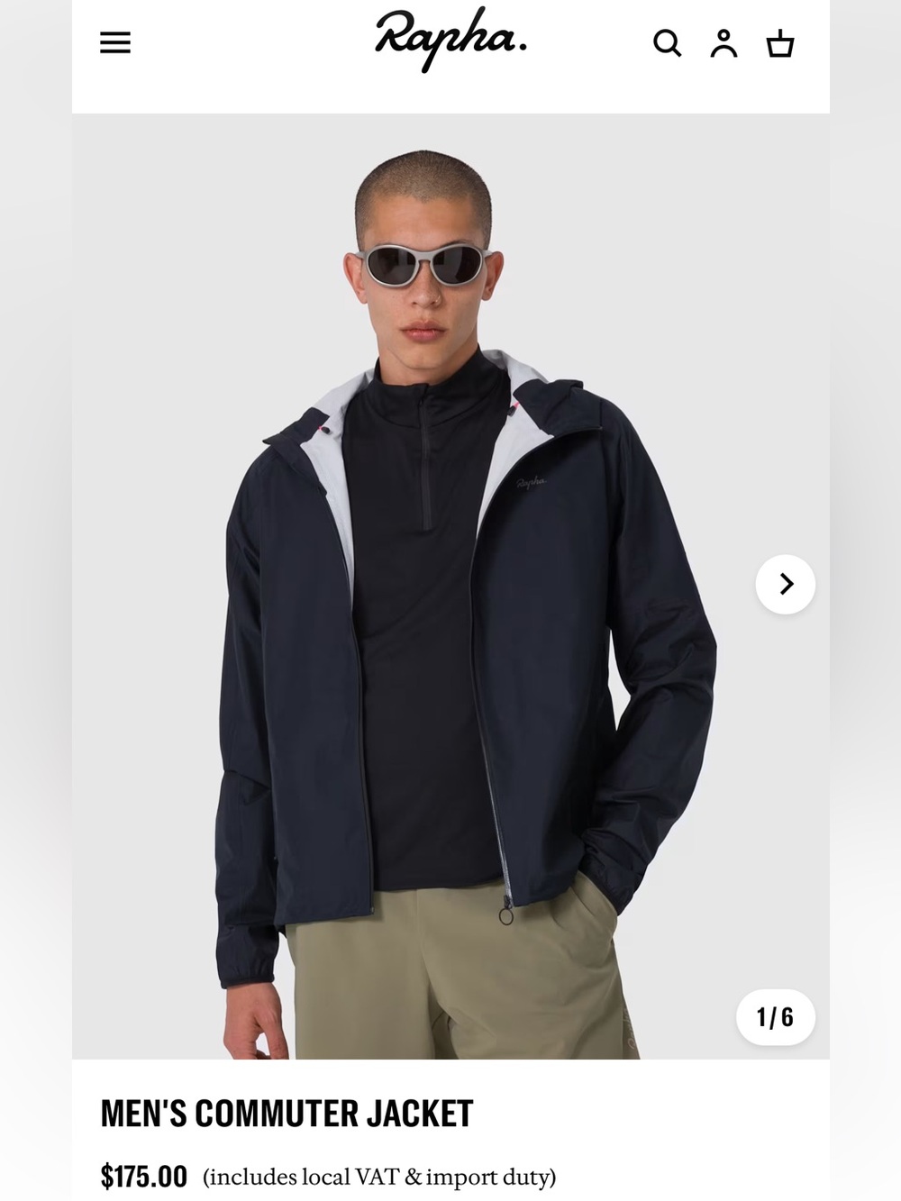 Rapha Rain Jacket